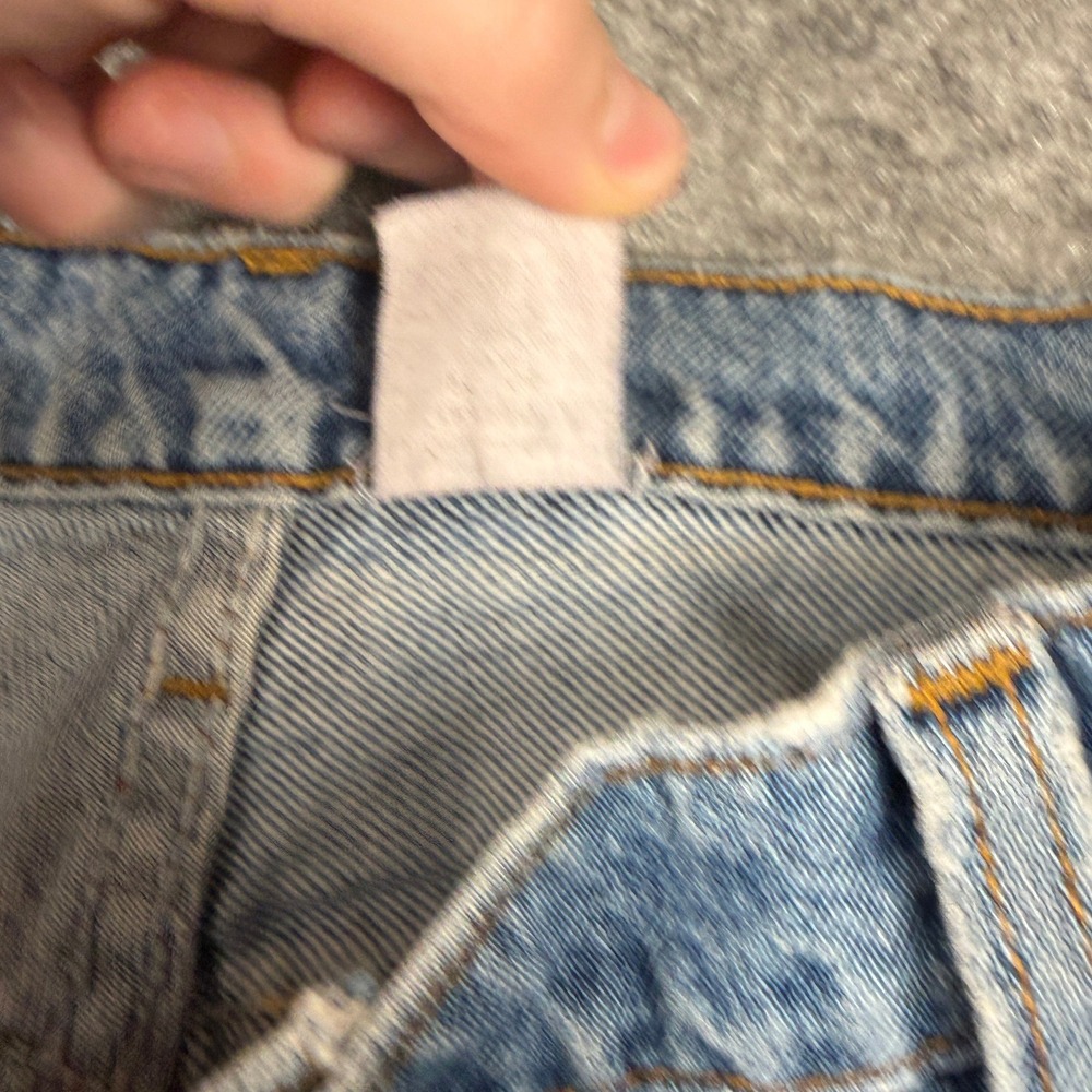 Vintage 80s Levis 551 Jeans Womens 14 MED Light Wash Relaxed Tapered Made in USA - Picture 8 of 15